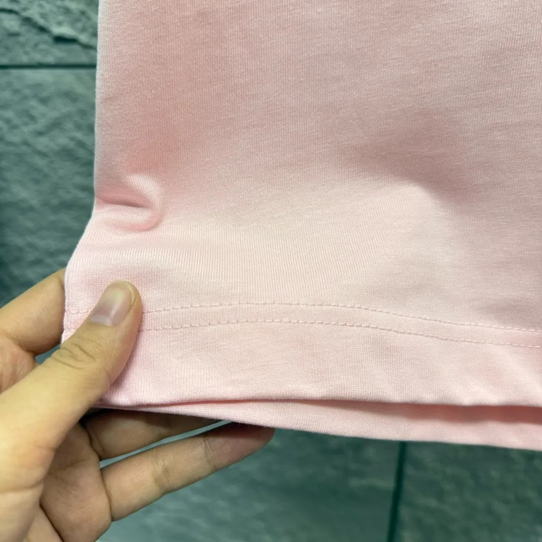 🅿️180 Polo* Ralph Lauren 2025 spring and summer new style Classic pony embroidery Customized double yarn plain cotton fabric Short-sleeved T-shirt Unisex Size: S (90-130 catties) M (120-150 catties) L (140-165 catties) XL (160-180 catties) XXL (180-210 catties) Color: black white light pink light blue